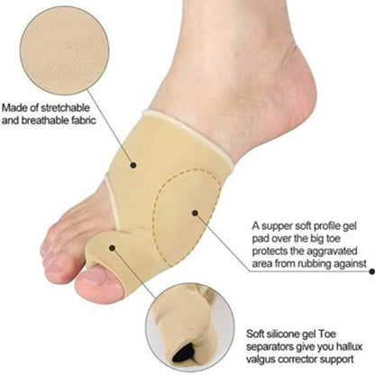 Lycra Sweat-absorbing Anti-wear Big Toe Bone Hallux Valgus Corrector(S) - Corrector by PMC Jewellery | Online Shopping South Africa | PMC Jewellery