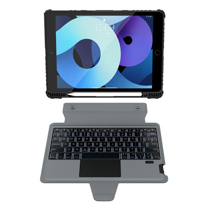 For iPad 10.2 2019/2020/2021 Nillkin Bumper Combo Keyboard Case with Backlight - Universal by NILLKIN | Online Shopping South Africa | PMC Jewellery