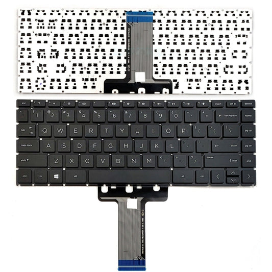 For HP 14-CF / 14s-CF / 14-DK / 14s-DK US Version Keyboard - Replacement Keyboards by PMC Jewellery | Online Shopping South Africa | PMC Jewellery