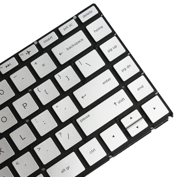 For HP 14M-BA 14-BS US Version Laptop Backlight Keyboard(Silver) - HP Spare Parts by PMC Jewellery | Online Shopping South Africa | PMC Jewellery