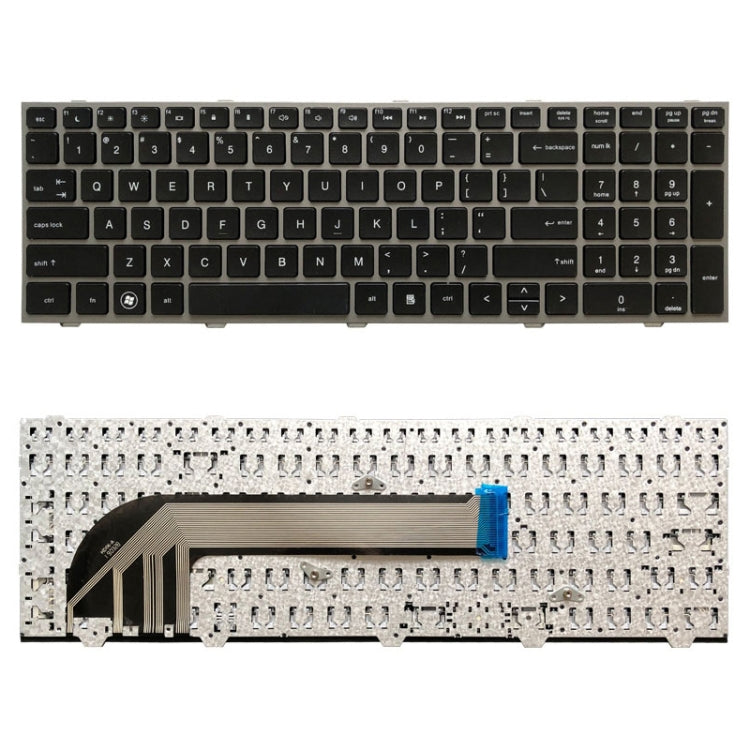For HP Probook 4540s / 4545s US Version Laptop Keyboard - HP Spare Parts by PMC TechLife | Online Shopping South Africa | PMC TechLife