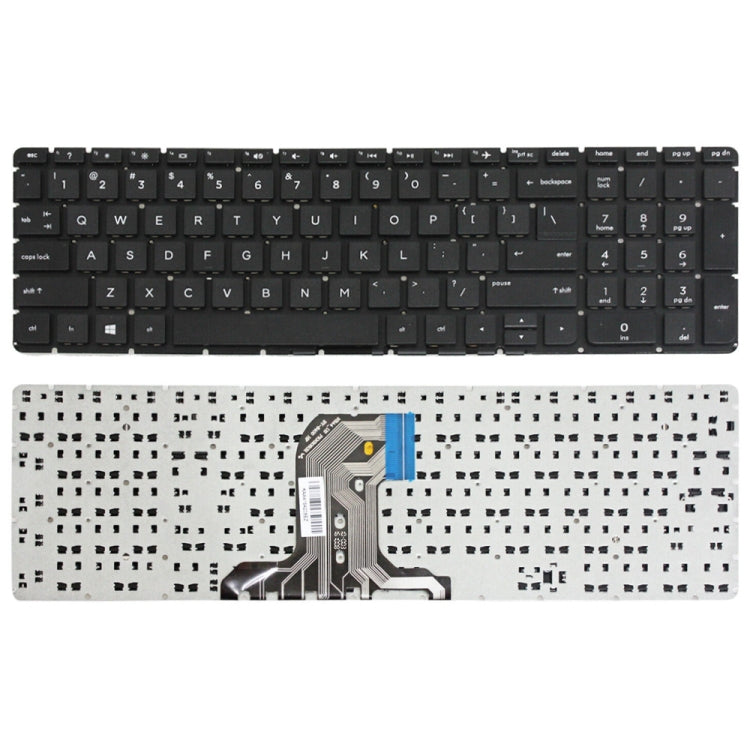 For HP 15-AC / 15-AF US Version Laptop Keyboard - HP Spare Parts by PMC TechLife | Online Shopping South Africa | PMC TechLife | Buy Now Pay Later Mobicred