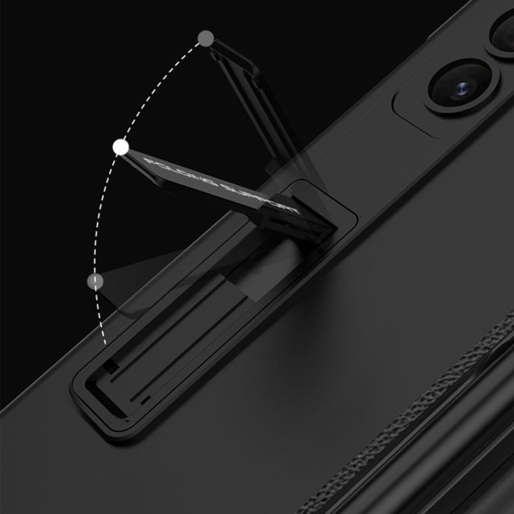 For Samsung Galaxy Z Fold5 GKK Full Coverage Magnetic Fold Hinge Phone Case with Pen Slots(Wine Red) - free shipping - PMC TechLife - Order now!