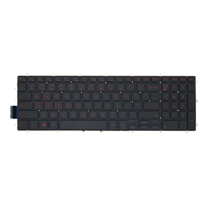 Backlight Laptop Keyboard For Dell G3 3579 3779 / G5 5587 / G7 7588(Red Word) - Dell Spare Parts by PMC Jewellery | Online Shopping South Africa | PMC Jewellery