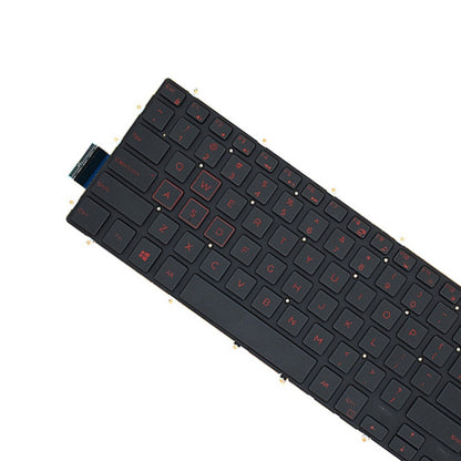 Backlight Laptop Keyboard For Dell G3 3579 3779 / G5 5587 / G7 7588(Red Word) - Dell Spare Parts by PMC Jewellery | Online Shopping South Africa | PMC Jewellery