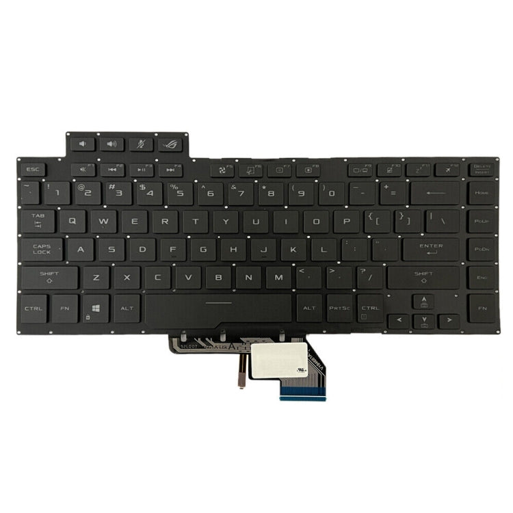 US Version Backlight Laptop Keyboard For Asus ROG GU502G GU502GV GU502GU(White Light) - Asus Spare Parts by PMC Jewellery | Online Shopping South Africa | PMC Jewellery