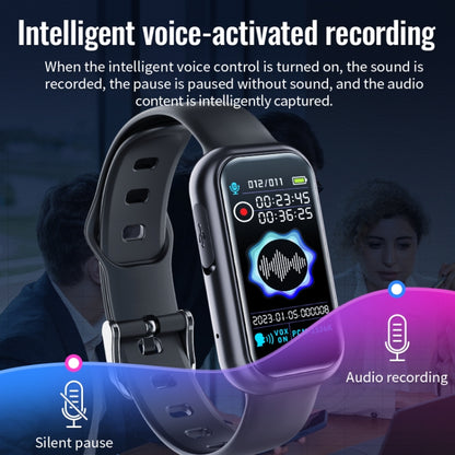 JNN S16 Smart HD Noise Reduction Bluetooth MP3 Voice Control Recording Bracelet, Memory:32GB - Smart Wristbands by JNN | Online Shopping South Africa | PMC Jewellery | Buy Now Pay Later Mobicred