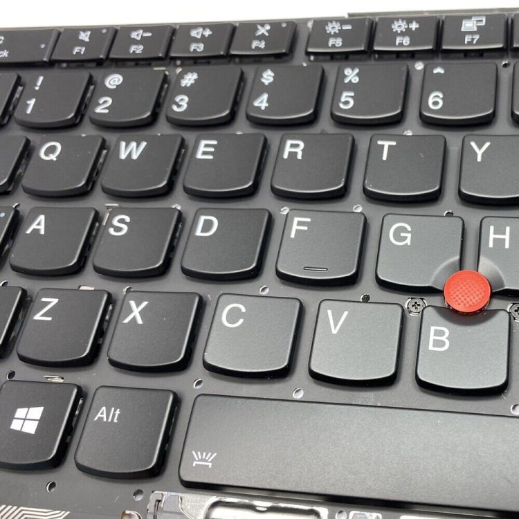 For Lenovo ThinkPad X1 Yoga 4th Gen 20QF US Version Backlight Laptop Keyboard with Touchpad Button(Dark Grey) - Lenovo Spare Parts by PMC TechLife | Online Shopping South Africa | PMC TechLife