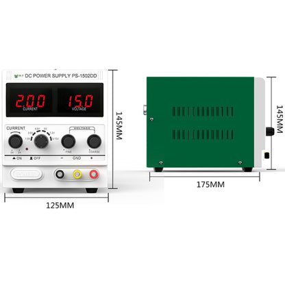 BEST 1502DD 15V / 2A Digital Display DC Regulated Power Supply, 220V EU Plug - Power Supply by BEST | Online Shopping South Africa | PMC Jewellery