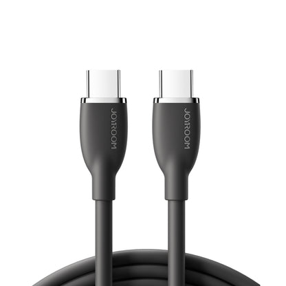 JOYROOM SA29-CC5 100W USB-C/Type-C to USB-C/Type-C Liquid Silicone Fast Charging Data Cable, Length: 1.2m(Black) - USB-C & Type-C Cable by JOYROOM | Online Shopping South Africa | PMC Jewellery