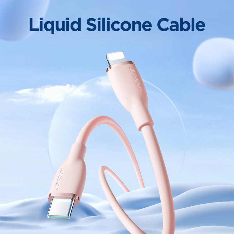 JOYROOM SA29-CL3 30W USB-C/Type-C to 8 Pin Liquid Silicone Fast Charging Data Cable, Length: 1.2m(Pink) - 2 in 1 Cable by JOYROOM | Online Shopping South Africa | PMC Jewellery