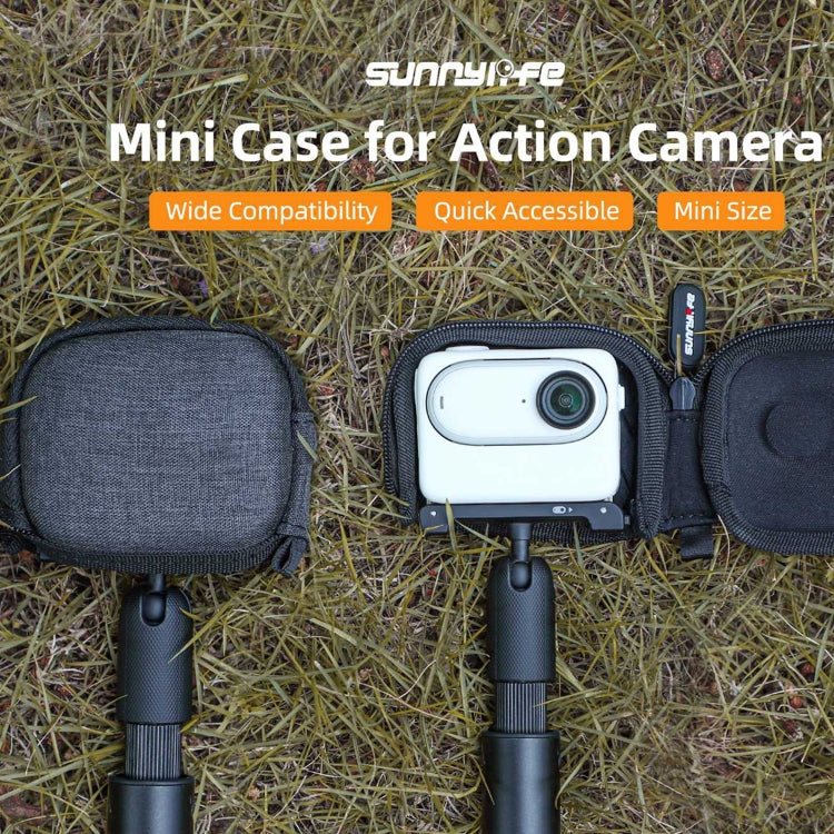 For Insta360 Go 3 Sunnylife Camera Body Portable Storage Box Case(Black) - free shipping - PMC TechLife - Order now!