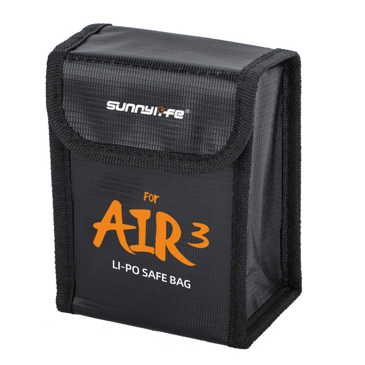 For DJI Air 3 Sunnylife Battery Explosion-proof Safe Bag Protective Li-Po Safe Bag For 2pcs Batteries - Carry Cases & Bags by Sunnylife | Online Shopping South Africa | PMC Jewellery | Buy Now Pay Later Mobicred