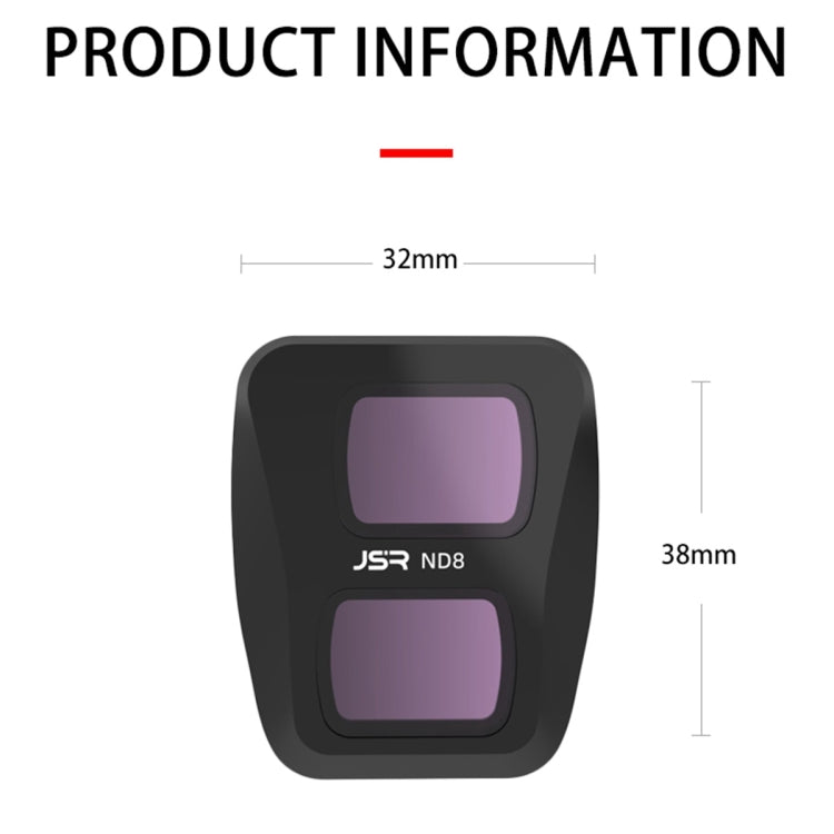 For DJI Air 3 JSR KB Series Drone Lens Filter, Filter:MCUV - Mavic Lens Filter by JSR | Online Shopping South Africa | PMC Jewellery