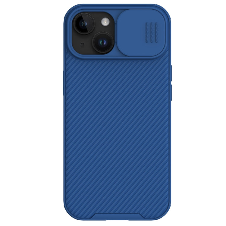 For iPhone 15 Plus NILLKIN CamShield Pro PC Phone Case(Blue) - iPhone 15 Plus Cases by NILLKIN | Online Shopping South Africa | PMC TechLife | Buy Now Pay Later Mobicred