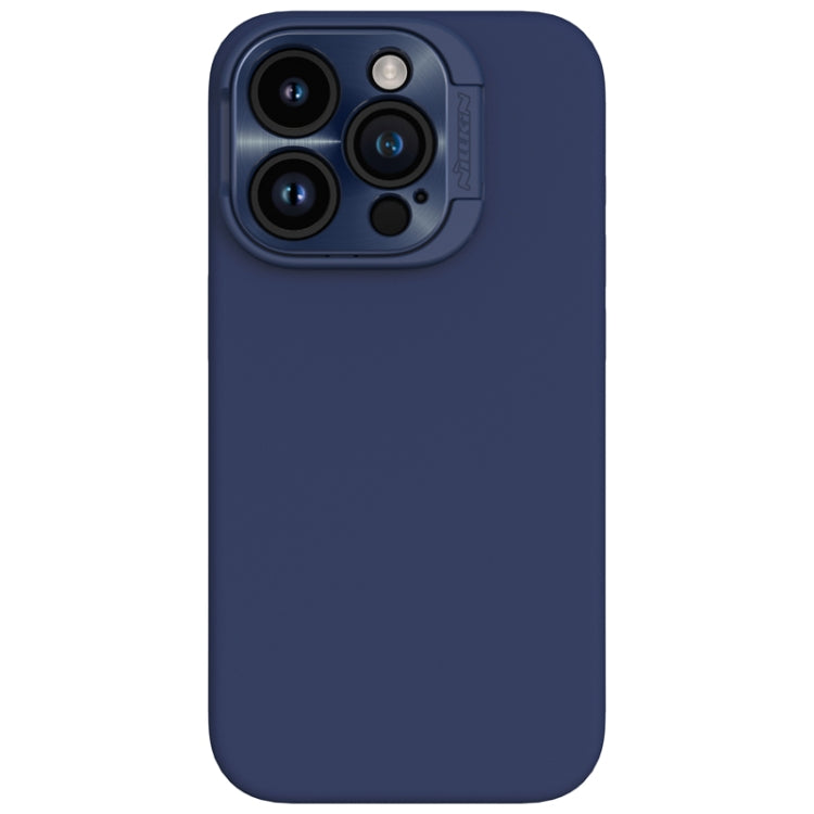 For iPhone 15 Pro NILLKIN Lens Wing Magsafe Magnetic Phone Case(Dark Blue) - iPhone 15 Pro Cases by NILLKIN | Online Shopping South Africa | PMC Jewellery