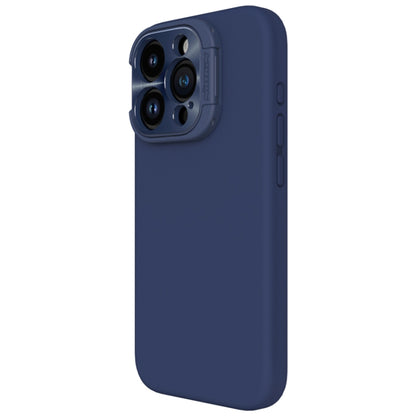 For iPhone 15 Pro NILLKIN Lens Wing Magsafe Magnetic Phone Case(Dark Blue) - iPhone 15 Pro Cases by NILLKIN | Online Shopping South Africa | PMC Jewellery