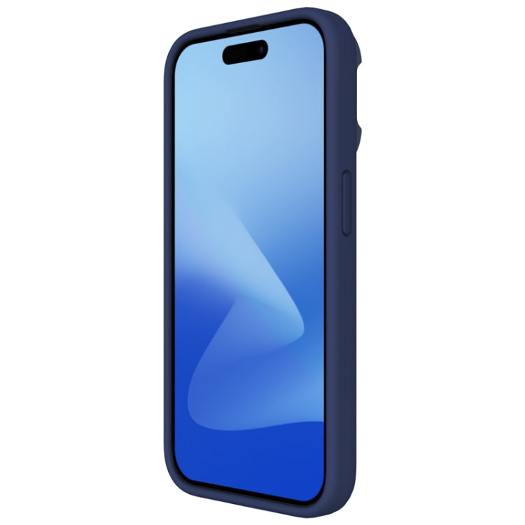 For iPhone 15 Pro NILLKIN Lens Wing Magsafe Magnetic Phone Case(Dark Blue) - free shipping - PMC TechLife - Order now!