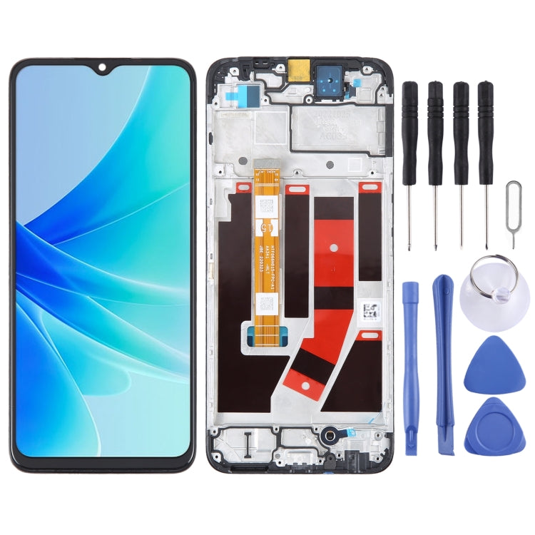 For OPPO A57s OEM LCD Screen For Digitizer Full Assembly with Frame - free shipping - PMC TechLife - Order now!