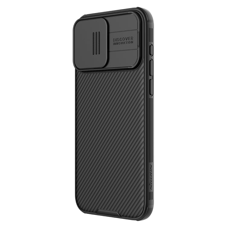For iPhone 15 Pro Max NILLKIN CamShield Pro Magnetic Magsafe Phone Case(Black) - iPhone 15 Pro Max Cases by NILLKIN | Online Shopping South Africa | PMC Jewellery