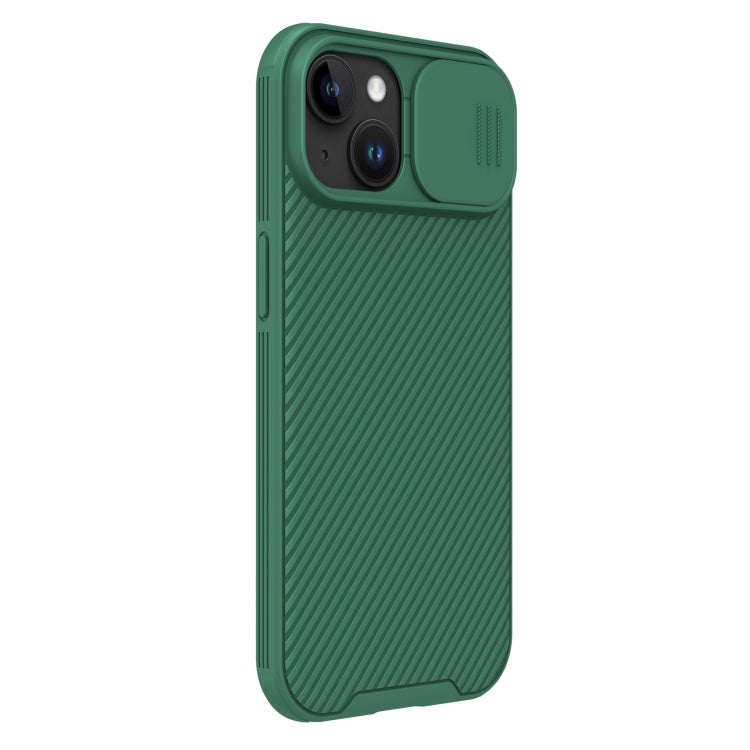 For iPhone 15 Plus NILLKIN CamShield Pro Magnetic Magsafe Phone Case(Green) - iPhone 15 Plus Cases by NILLKIN | Online Shopping South Africa | PMC Jewellery