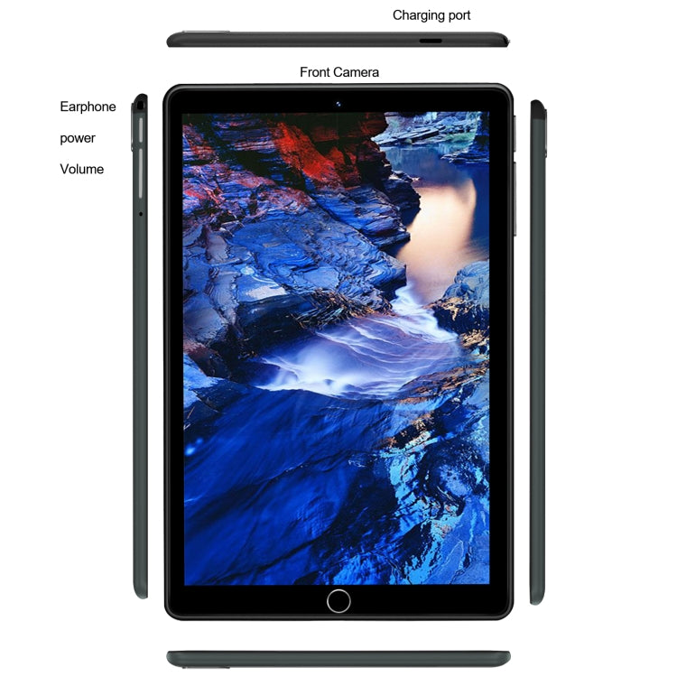 BDF P8 3G Phone Call Tablet PC 8.0 inch, 4GB+64GB, Android 10.0 MTK8321 Octa Core, Support Dual SIM, EU Plug(Grey) - free shipping - PMC TechLife - Order now!
