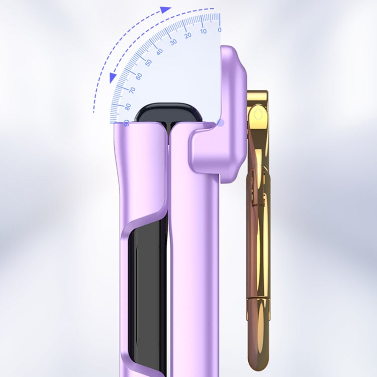 For Samsung Galaxy Z Flip5 GKK Integrated Magnetic Hinge Phone Case with Ring Holder(Purple) - Galaxy Z Flip5 Cases by GKK | Online Shopping South Africa | PMC Jewellery