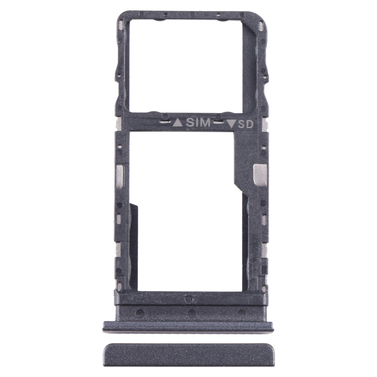 For TCL 40 SE Original SIM + Micro SD Card Tray(Black) - For TCL by PMC TechLife | Online Shopping South Africa | PMC TechLife | Buy Now Pay Later Mobicred