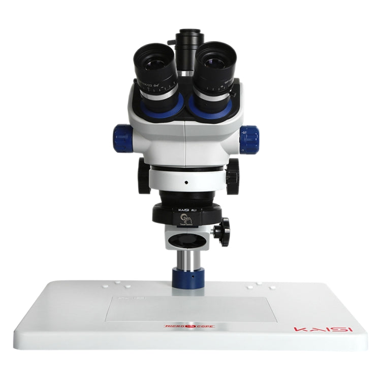 Kaisi TX-350E Ver1.2 7X-50X Microscope Zoom Stereo Microscope with Big Base - Microscope Magnifier Series by Kaisi | Online Shopping South Africa | PMC Jewellery | Buy Now Pay Later Mobicred