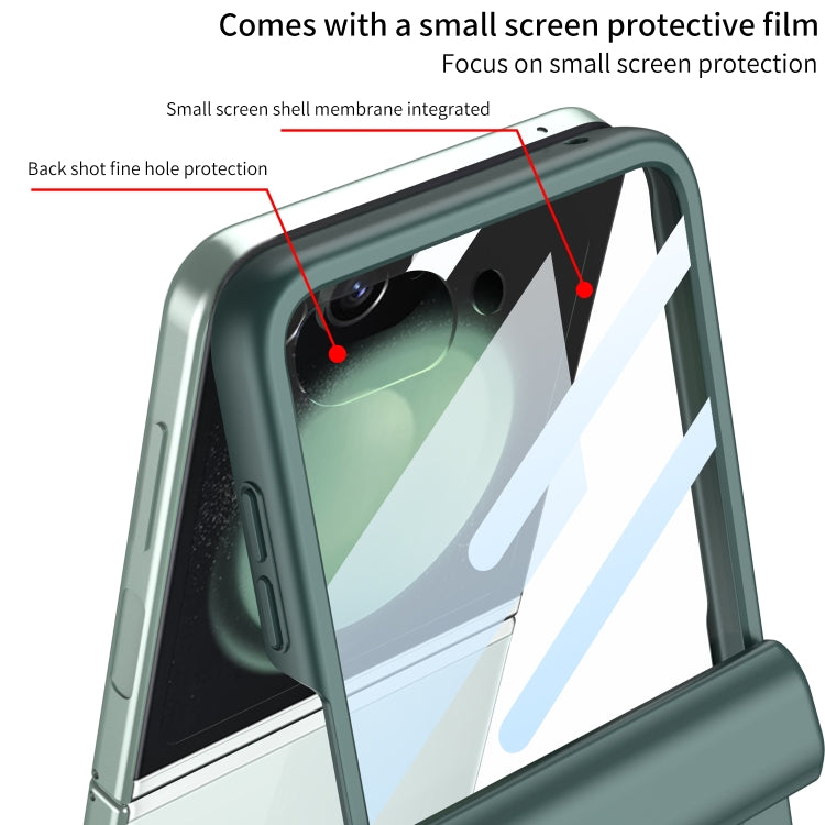For Samsung Galaxy Z Flip5 GKK Integrated Full Coverage Folding Phone Case(Pink) - Galaxy Z Flip5 Cases by GKK | Online Shopping South Africa | PMC TechLife | Buy Now Pay Later Mobicred