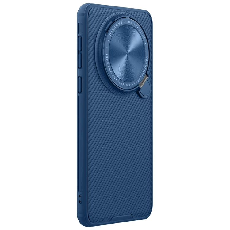 For Huawei Mate 60 Pro/60 Pro+ NILLKIN Black Mirror Prop CD Texture Mirror Phone Case(Blue) - free shipping - PMC TechLife - Order now!