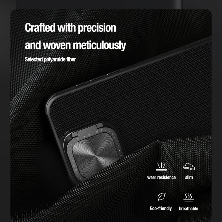 For iPhone 15 Pro Max NILLKIN Prop MagSafe Magnetic Goggle Holder Nylon Phone Case(Black) - iPhone 15 Pro Max Cases by NILLKIN | Online Shopping South Africa | PMC Jewellery