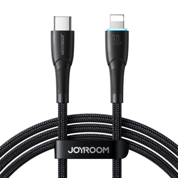 JOYROOM SA32-CL3 Starry Series 30W USB-C / Type-C to 8 Pin Fast Charging Data Cable, Length:1m(Black) - 2 in 1 Cable by JOYROOM | Online Shopping South Africa | PMC TechLife | Buy Now Pay Later Mobicred