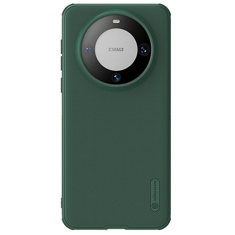 For Huawei Mate 60 NILLKIN Frosted Shield Pro Magnetic Magsafe Phone Case(Green) - Huawei Cases by NILLKIN | Online Shopping South Africa | PMC Jewellery