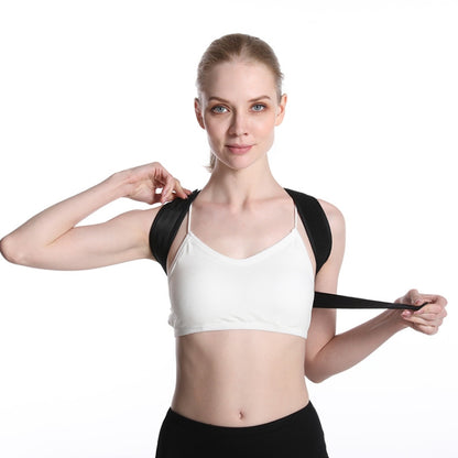 Anti-kyphosis Correction Belt Invisible Artifact For Sitting Posture, Style: Correction Belt + Shoulder Strap, Size:S - Corrector by PMC Jewellery | Online Shopping South Africa | PMC Jewellery