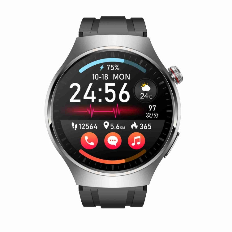 MT200 1.43 inch AMOLED IP67 Smart Call Watch, Support ECG/Body Temperature/Blood Glucose Monitoring(Silver) - Smart Watches by PMC Jewellery | Online Shopping South Africa | PMC Jewellery