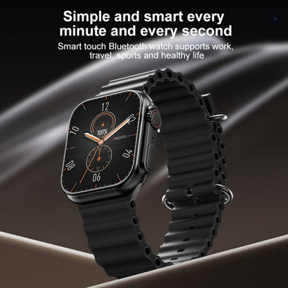 Yesido IO21 1.96 inch Bluetooth Call Smart Watch(Black) - Smart Watches by Yesido | Online Shopping South Africa | PMC Jewellery | Buy Now Pay Later Mobicred