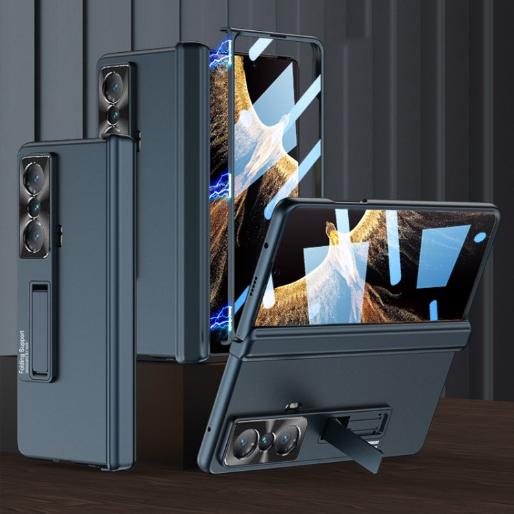 For Honor Magic VS GKK Integrated Magnetic Folding Hinge All-inclusive Phone Case(Green) - Honor Cases by GKK | Online Shopping South Africa | PMC TechLife | Buy Now Pay Later Mobicred