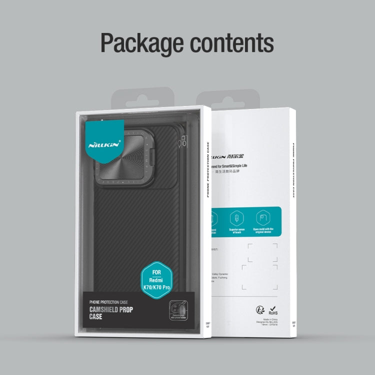 For Xiaomi Redmi K70/K70 Pro NILLKIN Black Mirror Prop CD Texture Mirror Phone Case(Black) - free shipping - PMC TechLife - Order now!