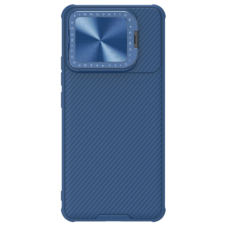 For Xiaomi Redmi K70/K70 Pro NILLKIN Black Mirror Prop CD Texture Mirror Phone Case(Blue) - free shipping - PMC TechLife - Order now!