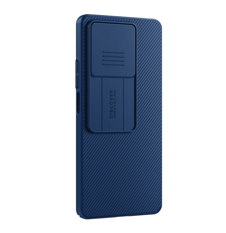 For Xiaomi Redmi Note 13 5G NILLKIN Black Mirror Series Camshield PC Phone Case(Blue) - Xiaomi Cases by NILLKIN | Online Shopping South Africa | PMC TechLife | Buy Now Pay Later Mobicred