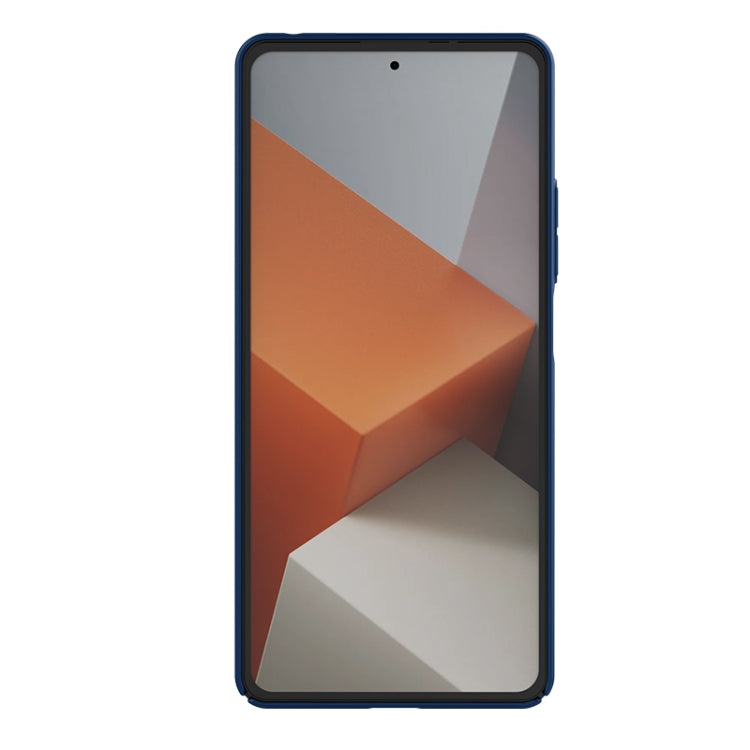 For Xiaomi Redmi Note 13 5G NILLKIN Black Mirror Series Camshield PC Phone Case(Blue) - Xiaomi Cases by NILLKIN | Online Shopping South Africa | PMC TechLife | Buy Now Pay Later Mobicred