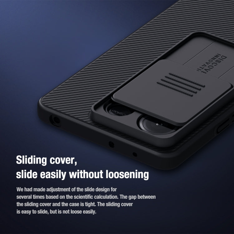 For Xiaomi Redmi Note 13 5G NILLKIN Black Mirror Series Camshield PC Phone Case(Blue) - Xiaomi Cases by NILLKIN | Online Shopping South Africa | PMC TechLife | Buy Now Pay Later Mobicred
