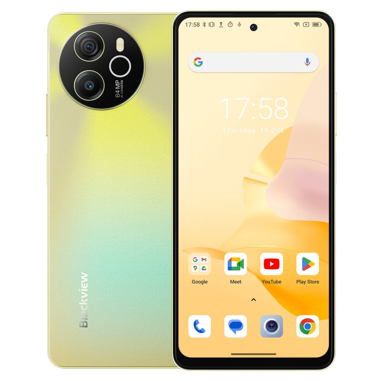 Blackview SHARK 8, 8GB+256GB, Fingerprint Identification, 6.78 inch Android 13 MTK6789 Helio G99 Octa Core up to 2.2GHz, Network: 4G, OTG(Scorching Gold) - Blackview by Blackview | Online Shopping South Africa | PMC Jewellery | Buy Now Pay Later Mobicred