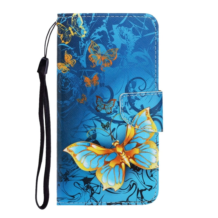 For Xiaomi Redmi 9A 3D Colored Drawing Horizontal Flip PU Leather Case with Holder & Card Slots & Wallet(Jade Butterfly) - Xiaomi Cases by PMC Jewellery | Online Shopping South Africa | PMC Jewellery