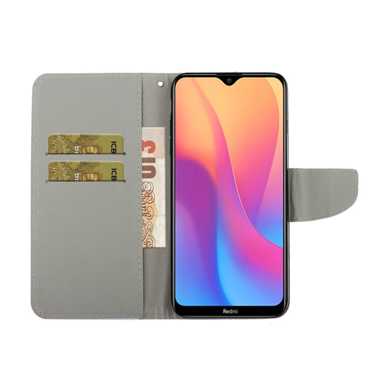 For Xiaomi Redmi 9A 3D Colored Drawing Horizontal Flip PU Leather Case with Holder & Card Slots & Wallet(A Butterfly) - Xiaomi Cases by PMC Jewellery | Online Shopping South Africa | PMC Jewellery