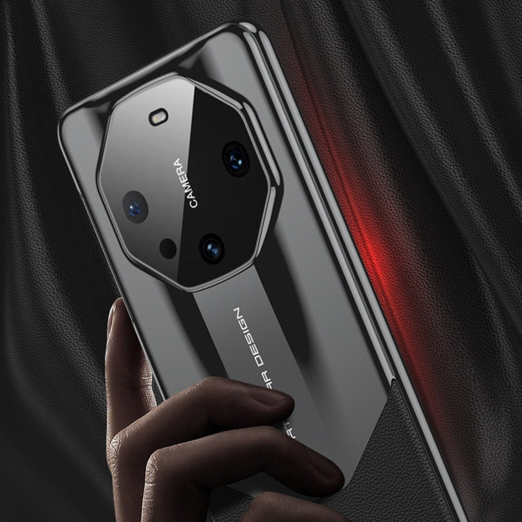 For Huawei Mate 60 GKK Leather Supercar Shockproof Phone Case(Red) - free shipping - PMC TechLife - Order now!