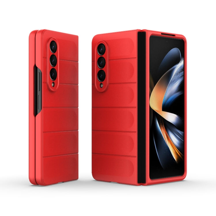 For Samsung Galaxy Z Fold4 5G Magic Shield Fold PC Shockproof Phone Case(Red) - free shipping - PMC TechLife - Order now!