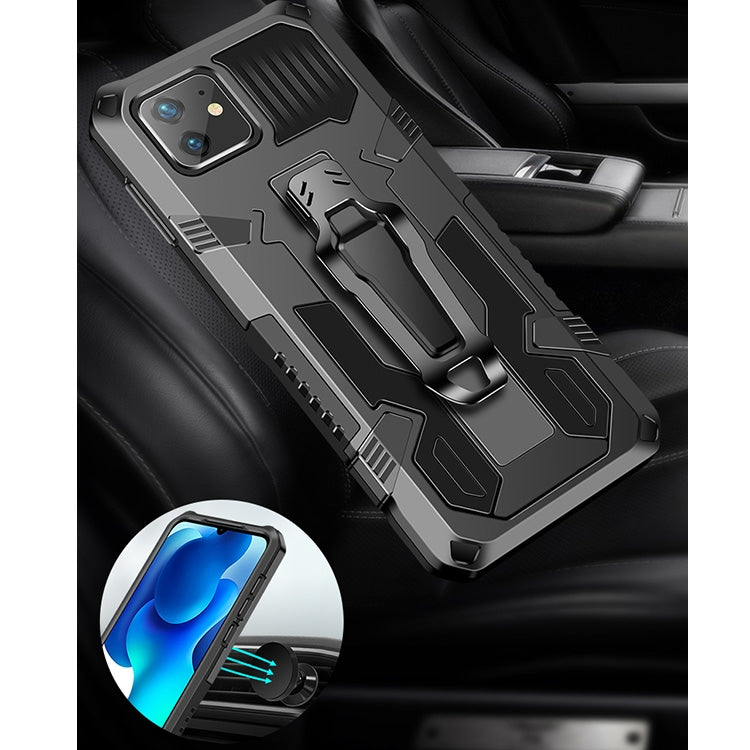 For iPhone 8 & 7 Machine Armor Warrior Shockproof PC + TPU Protective Case(Space Gray) - More iPhone Cases by NILLKIN | Online Shopping South Africa | PMC TechLife