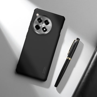 For OnePlus Ace 3 / 12R NILLKIN Frosted Shield Pro Magnetic Phone Case(Black) - OnePlus Cases by NILLKIN | Online Shopping South Africa | PMC Jewellery